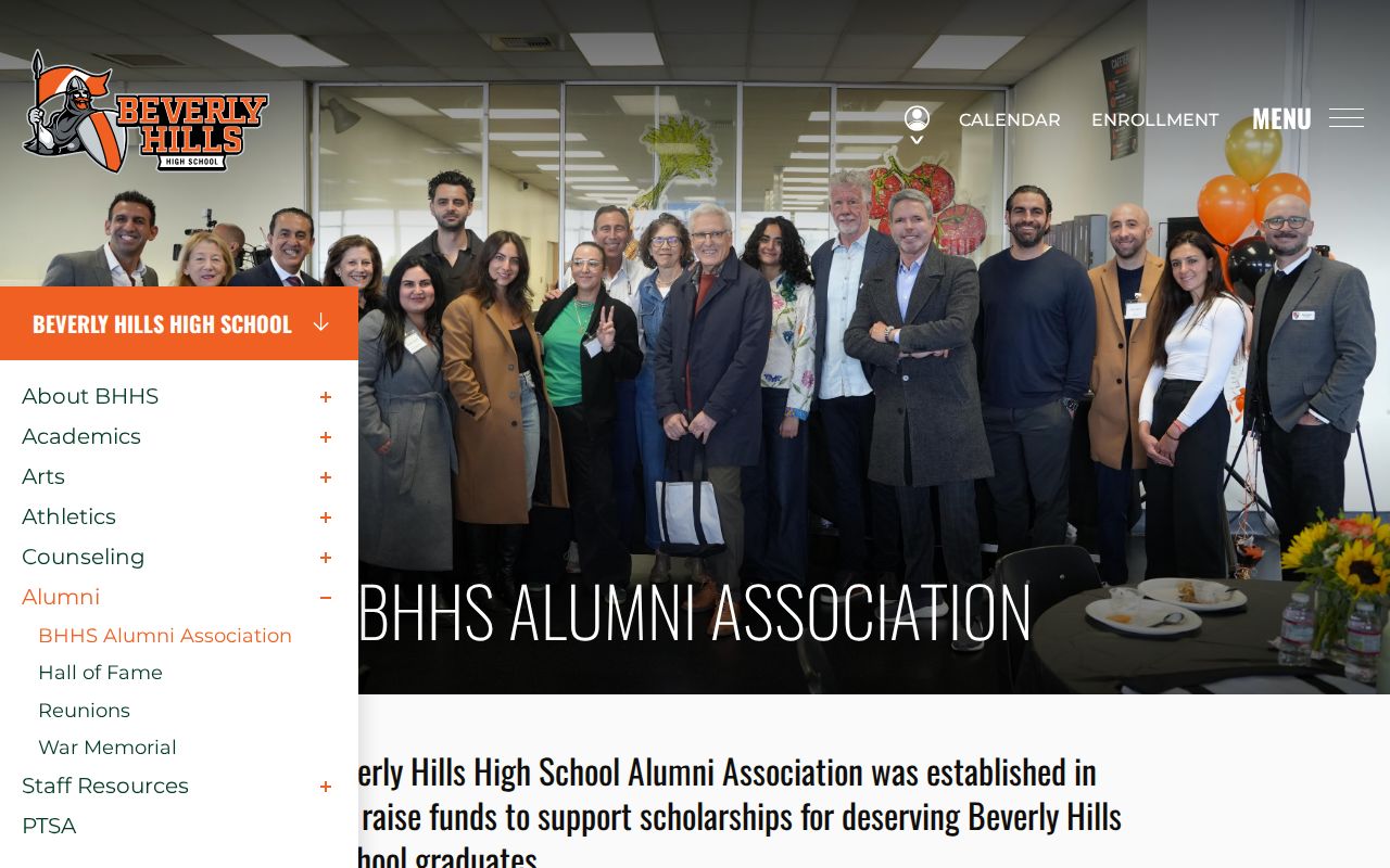 Beverly Hills neighbors high school alumni contact
