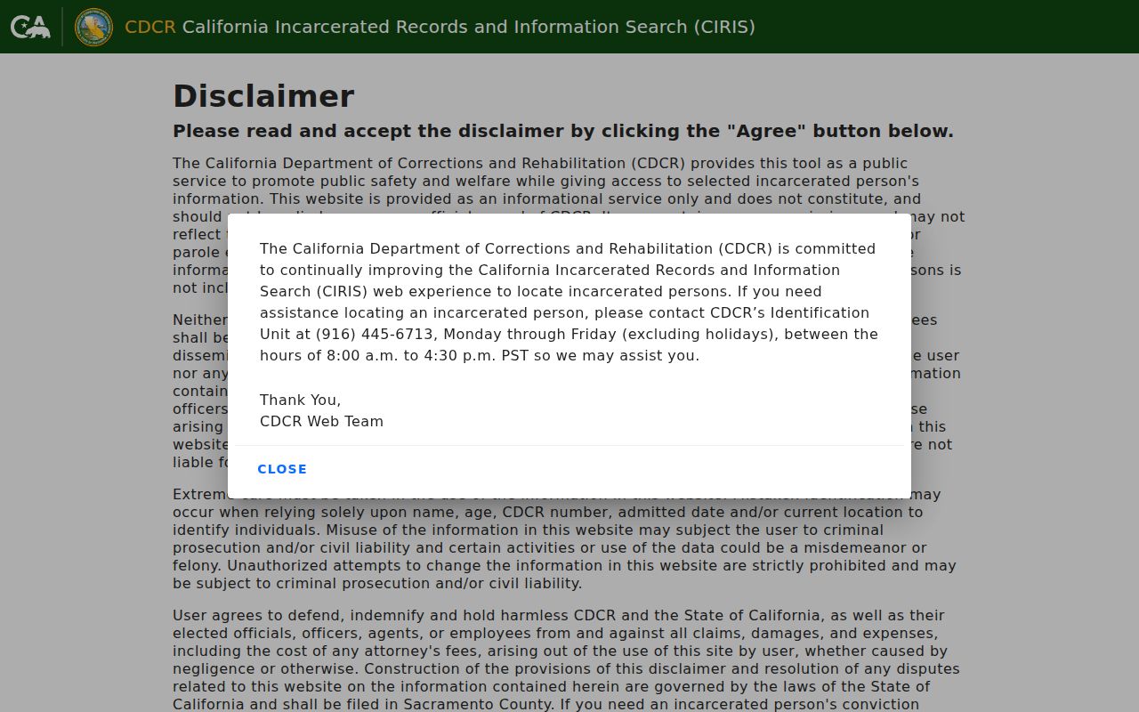 Beverly Hills resident lookup CDCR records search